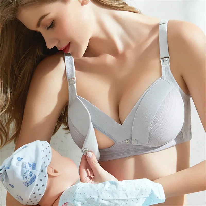 Sleep Bra Bralette - Reggiseno per allattamento premaman donne incinte
