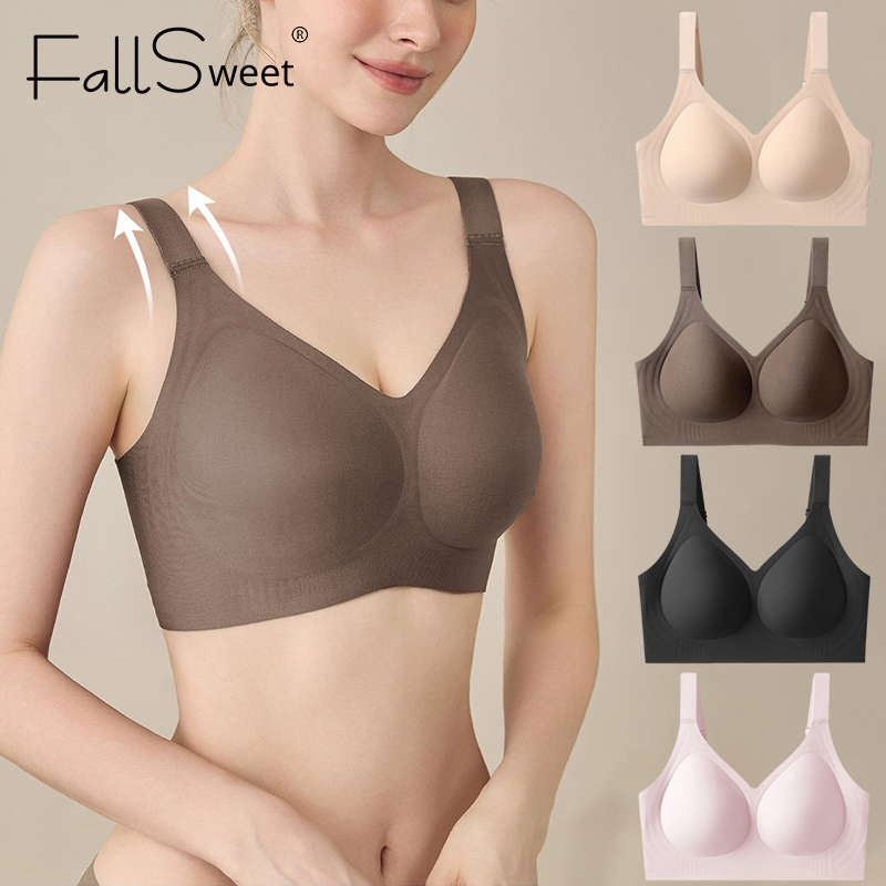 Mastectomy Bra Pocket - FallSweet Reggiseno push-up senza cuciture da
