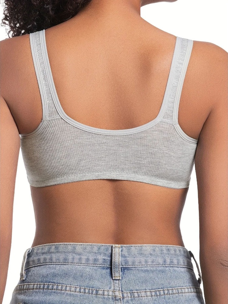 Full Coverage Bra - Reggiseno da donna senza ferretto, chiusura
