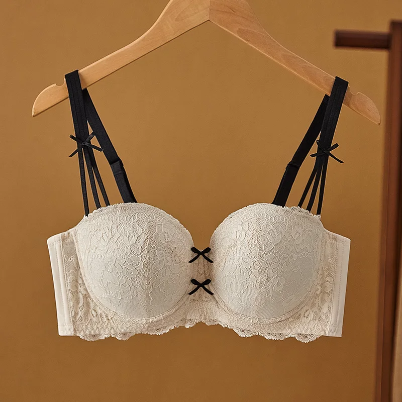 Plunge Bra Push Up - Reggiseno caldo a mezza tazza raccolto