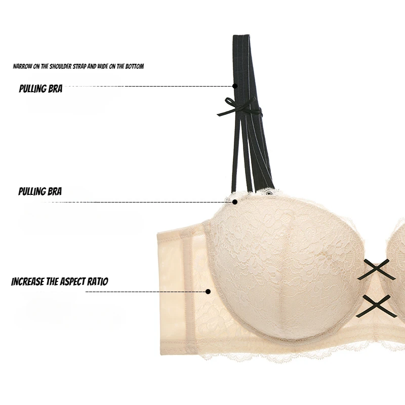 Reggiseno caldo a mezza tazza  - Plunge Bra Push Up recensione e prezzo