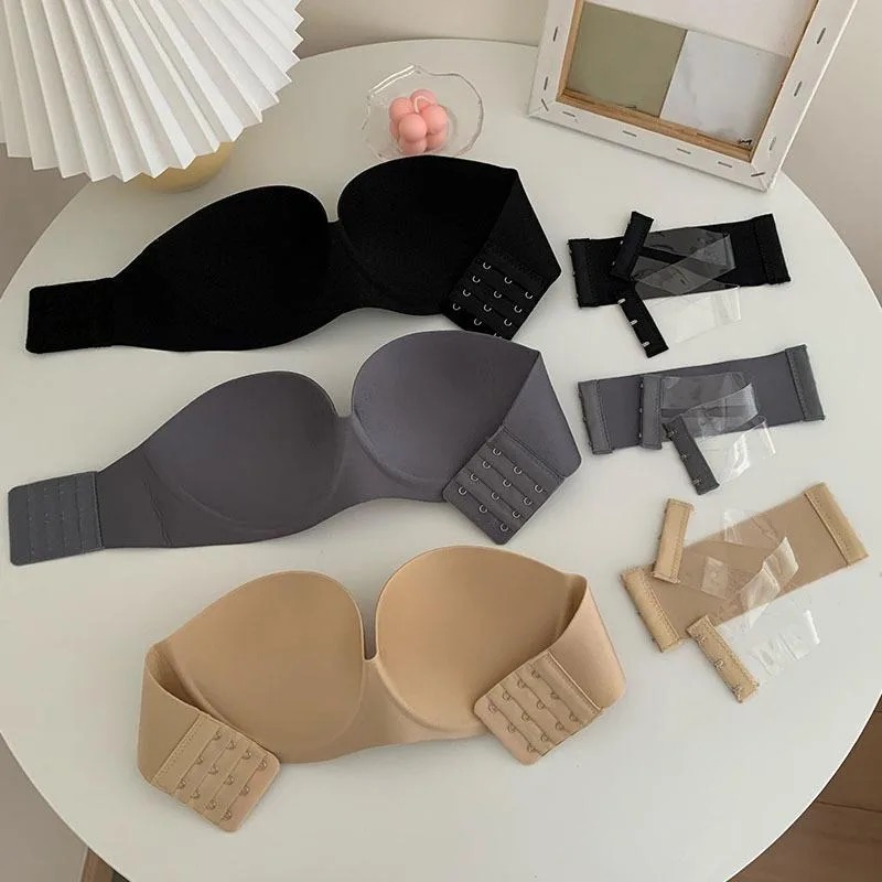 Reggiseno sexy senza spalline  - Plunge Bra Push Up recensione e prezzo